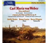 Weber - Trio for Piano Flute & Cello/Sonatas