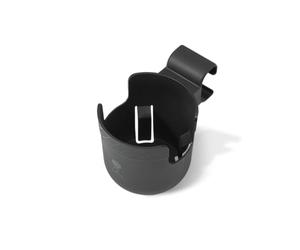 Weber Works Porte-bouteille / Accessoire à clipser sur les rails latéraux Weber Works des barbecues compatibles, en plastique, passe au lave-vaisselle, 11,5 x 10,5 x 14,5 cm