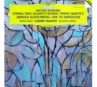 WEBERN Anton (Austria); SCHOENBERG Arnold (Austria) - WEBERN, Anton: String Trio; Quartet Rondo; Piano Quintet SCHOENBERG, Arnold: Ode to Napoleon -- DEUTSCHE GRAMMOPHON (1986)