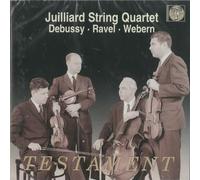 Webern, Anton - Le Juilliard String Quartet joue Debussy (Quatuor en sol mineur) & Ravel (Quatuor en fa majeur) & Webern
