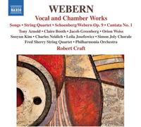 NAXOS – Œuvres vocales et musique de chambre – Import