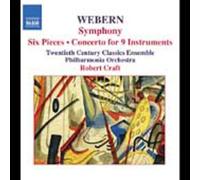 Webern – Symphonie, Six pièces, Concerto pour neuf instruments – CD – NAXOS