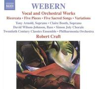 Webern: Vocal and Orchestral Works-CD by Anton Webern [Audio CD] NEUF