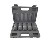 WeberTools WT-8682 Écrous de clé à chocs, arbre d'entraînement externe multi-dents, 1/2 ", 30, 32, 34, 35, 36 mm 12-bords