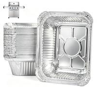 WEBROIL 40 Packs 62007 Plaques de Recueil de Graisse pour Barbecue pour Accessoires Barbecue Napoleon Prestige 500, Plaques de Bac à Graisse Jetables pour Prestige pro/I/II, Prestige V, Rogue, Mirage
