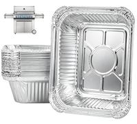 WEBROIL 62007 Lot de 20 doublures de bac à Graisse pour Barbecue Napoleon Prestige 500 pièces, doublures jetables pour poêle Prestige Pro/I/II, Prestige V, Rogue, Mirage, Ultra Chef Series