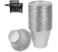 WEBROIL BAC608 Lot de 30 doublures de Seau à Graisse pour grilles à granulés Traeger Timberline et Timberline XL, Traeger Lronwood, Lronwood XL jetables pour Gril d'égouttement