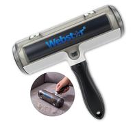 Webstar Home® Brosse Anti Poils Animaux pour Chat Chien | avec Réservoir | Rouleau Ramasse-Poils Réutilisable pour Canapé, Tapis, Vêtements, Plaid et Voiture | sans Recharge