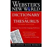 Webster's New World Dictionary and Thesaurus Webster's New World Dictionary, Laird, Charlton, Editors of Webster's New World Dictionar (Auteur)
