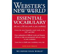 Webster's New World Essential Vocabulary