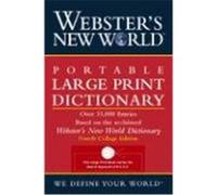 Webster's New World Portable Large Print Dictionary, Second Edition