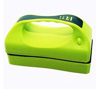 wecan Aimant pour Aquarium Eponge Aquarium Magnetique Nettoyeur Vitre Aquarium, Aimant pour Aquariophilie Taille L Brosse Nettoyante Bocal Poisson Floating Magnetic Fish Tank Algues Cleaner