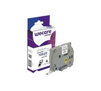 Wecare - Blanc - Rouleau (0,6 cm x 8 m) 1 cassette(s) bande d'étiquettes - pour Brother PT-D210, D600, H110; P-Touch PT-1005, 1880, E800, H110;