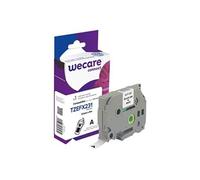 Wecare - Blanc - Rouleau (1,2 cm x 8 m) 1 cassette(s) bande d'étiquettes - pour Brother P-Touch PT-1080, 1090, 1230, 1290, 18, 2110, 2430, 3600,