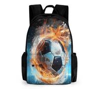 WECECE Beau Sac À Dos D'école De Football Pour Le Sac De Voyage Cartable Football D'enfants De Filles De Garçons Saison Scolaire