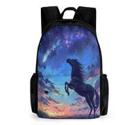 WECECE Cartable Fille Primaire Cheval9 À 15 Ans, Sac À Dos 1- Garçon Kids Pour Enfants 3D Cheval Backpack D'école Primaire, Léger Sac Scolaire Enfant