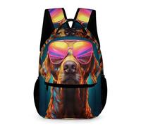 WECECE Cartable Garçon Chien Enfant Sacs Scolaires Filles Sac À Dos Chiot Animal Scolaires Sac D'école Pour Fille Fils Outdoor Voyage École Daypacks