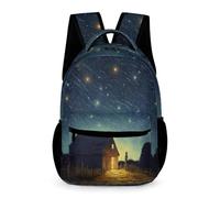 WECECE Cartable Garçon Ciel Étoilé Enfant Sacs Scolaires Filles Sac À Dos Coloré Scolaires Sac D'école Pour Fille Fils Outdoor Voyage École Daypacks