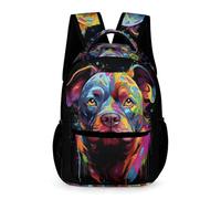 WECECE Cartable Garçon CP Mode Cartable BouleChienue Français Filles Sacs Chien Animal D'école Scolaire Pour Ado Enfant Sac A Dos Pour Ordinateur Portable Loisir De Voyage