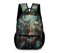 WECECE CArtable Garçon CP Mode CArtable Chouette Filles Sacs Thème Oiseau D'école Scolaire Pour Ado Enfant Sac A Dos Pour Ordinateur Portable Loisir De Voyage