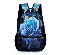 WECECE Cartable Garçon CP Mode Cartable Fleur Filles Sacs Imprimé Botanique D'école Scolaire Pour Ado Enfant Sac A Dos Pour Ordinateur Portable Loisir De Voyage