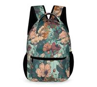 WECECE Cartable Garçon CP Mode Cartable Fleur Filles Sacs Thème Végétal D'école Scolaire Pour Ado Enfant Sac A Dos Pour Ordinateur Portable Loisir De Voyage