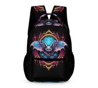 WECECE Cartable Garcon Maternelle Chauve-souris Écureuil Volant Mignon Rucksack De D'enfants Sac À Dos De Pour CE2 CM1 Garçons Filles De Voyage