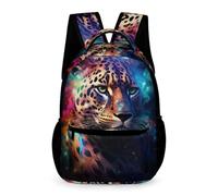 WECECE Cartable Garcon Maternelle Guépard Mignon Rucksack De D'enfants Sac À Dos De Animal Léopard Pour CE2 CM1 Garçons Filles De Voyage