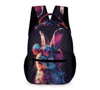 WECECE Cartable Garcon Maternelle Lapin Mignon Rucksack De D'enfants Sac À Dos De Animal Bunny Pour CE2 CM1 Garçons Filles De Voyage