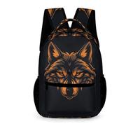 WECECE Cartable Garcon Maternelle Loup Mignon Rucksack De D'enfants Sac À Dos De Animal Loup Pour CE2 CM1 Garçons Filles De Voyage