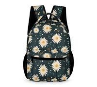 WECECE Cartable Garcon Maternelle Marguerite Mignon Rucksack De D'enfants Sac À Dos De Fleur Pour CE2 CM1 Garçons Filles De Voyage