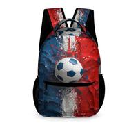 WECECE Cartable Garcon Maternelle Soccer Ball Mignon Rucksack De D'enfants Sac À Dos De Football Pour CE2 CM1 Garçons Filles De Voyage