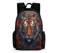 WECECE Cartable Garçon Primaire Tigre CP/CM2 Sac A Dos Thème 3D 4ème Léger Pour Les Enfants Âgées De 8 À 16 Ans, Sac D'école Pour Cadeaux De Rentrée
