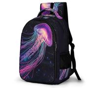 WECECE Cartable Jellyfish Garçon École Primaire Léger - Sac À Dos Marine Life Enfant Fille CE1 CE2 CM1 CM2 Idéal Pour L'école Et Les Voyages