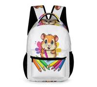 WECECE Cartable Scolaire En Guinea Cochon Pour Sixième Garçons Filles, Sac Petit Animal Mignon De Voyage, Sac À Dos Guinea Cochon Cadeaux De Retour À L'école