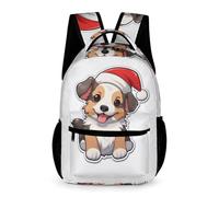 WECECE Chien En 3D Sac À Dos Enfants, Léger Cartable Chiot Animal Garçons Filles Collège Primaire Imperméable Sac A Dos Scolaire Pour Voyage Loisir