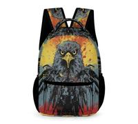 WECECE Chouette Cartable Garçon CM2 Primaire Sacs Maternelle Fille Sac A Dos Garcon Sac College Fille Cartable Thème Oiseau Primaire