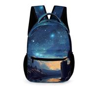 WECECE Ciel Étoilé Cartable Garçon CM2 Primaire Sacs Maternelle Fille Sac A Dos Garcon Sac College Fille Cartable Coloré Primaire