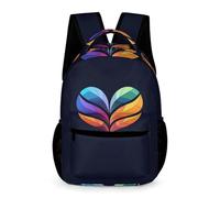 WECECE Coeur d'amour Sac À Dos Spacieux Avec Beaucoup De Place Cartable Coloré Pour Et Garçons Sac D’école Léger Pour Les Enfants