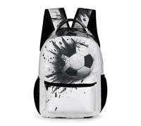 WECECE Football Cartable Garçon Primaire Sac A Dos Fille CE1/CE2 Ballon de Football Sac Ados Cartable Garçon