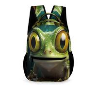 WECECE Grenouille Cartable Garçon CM2 Primaire Sacs Maternelle Fille Sac A Dos Garcon Sac College Fille Cartable Mocheté Primaire