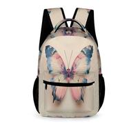 WECECE Papillon Cartable Garçon CM2 Primaire Sacs Maternelle Fille Sac A Dos Garcon Sac College Fille Cartable Coloré Primaire