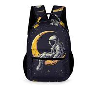 WECECE Sac À Dos Astronaute Scolaires Enfant Filles Garçons Sac 4ème CArtables Homme de l'espace Pour 6-10 Année Étudiant Outdoor Voyage École