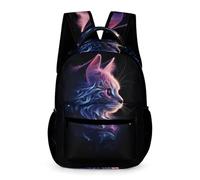 WECECE Sac À Dos Chat Scolaires Enfant Filles Garçons Sac 4ème CArtables Chaton Animal Pour 6-10 Année Étudiant Outdoor Voyage École