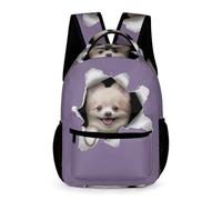 WECECE Sac À Dos Chien Cartable Garçon 6 Ans Filles Sac D'école Scolaire Pour Ado Enfant Cartable Pour Loisir Sacs De Voyage