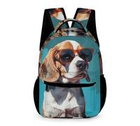 WECECE Sac À Dos Chien Pour Filles, Enfants Sacs D'école Primaire Léger Cartable Animal Chiot Scolaire Sac À Livres Décontracté De Voyage Pour 6-10 Ans