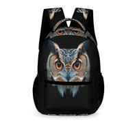 WECECE Sac À Dos Chouette Pour Filles Cartable Oiseau Imprimé Primaire CM1/CE2 Sac Ecole Élégant Et Léger Pour 9 Ans, Sacs D'école
