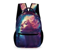 WECECE Sac À Dos Ciel Étoilé D'école De Mignonne Coloré Cartable Pour Le Sac De Voyage D'enfants Filles Garçons Bookbag