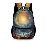 WECECE Sac À Dos Ciel Étoilé Enfants De 3 À 10 Ans Cartable Coloré Pour Maternelle Et École Primaire Utile À L'École Et En Plein Air