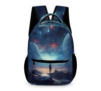 WECECE Sac À Dos Ciel Étoilé Pour Filles, Enfants Sac D'école Primaire Étudiants Cartable Coloré Scolaires Sacs Léger Voyage Élèves Cadeaux De Rentrée Ccolaire 5-9 Ans
